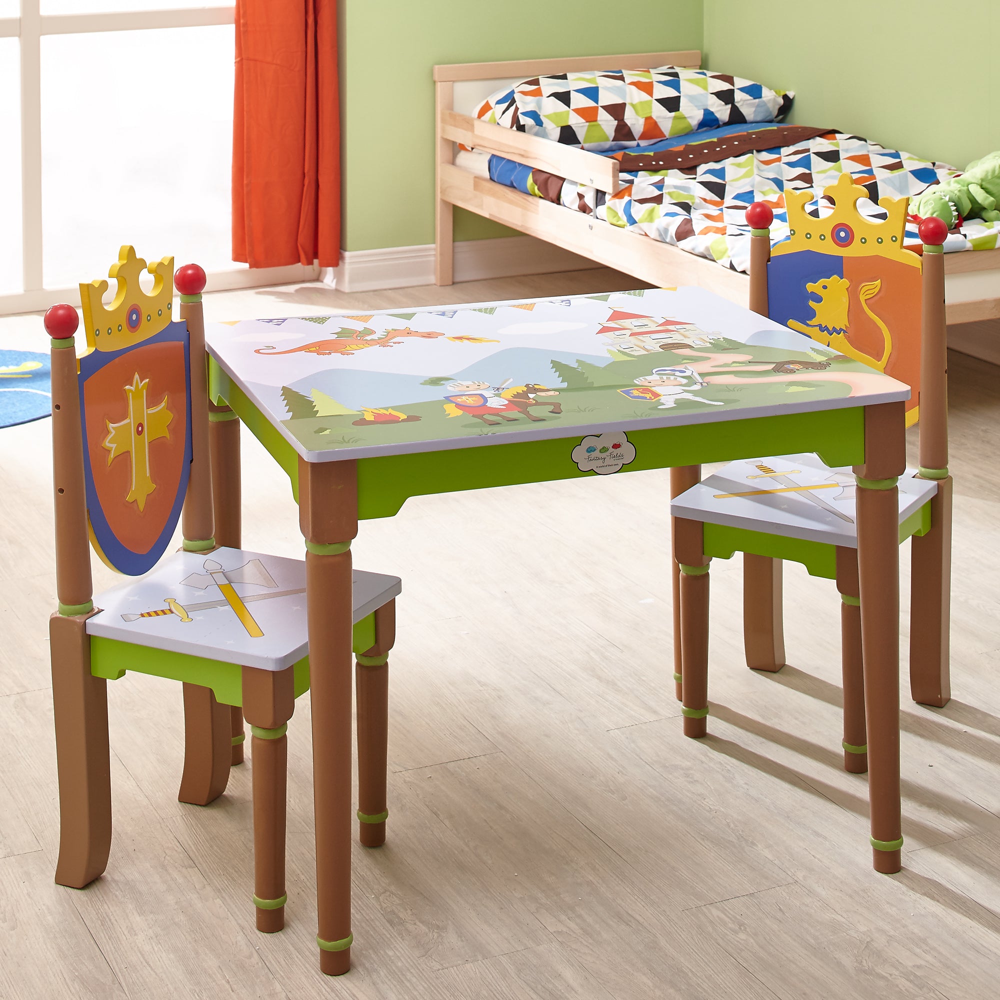Campos de fantasía - Muebles para niños de mesa y sillas de