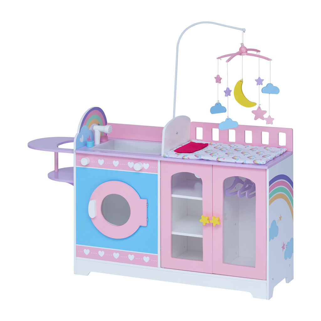 Olivia's Little World - Cochecito de cuna para muñeca de bebé, cochecito de  bebé para niñas de 3, 4 y 5 años, cochecito de juguete para niños pequeños